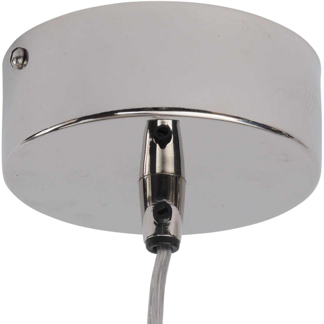 LIBRA INTERIORS Ara Polished Silver 3 Ring Pendant Light