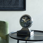 LIBRA INTERIORS C-47 Douglas Skytrain-Inspired Aviation Large Mantel Clock, Ø 32 cm 