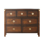 Laura Ashley 7-Drawer Dark Chestnut Chest of Drawers