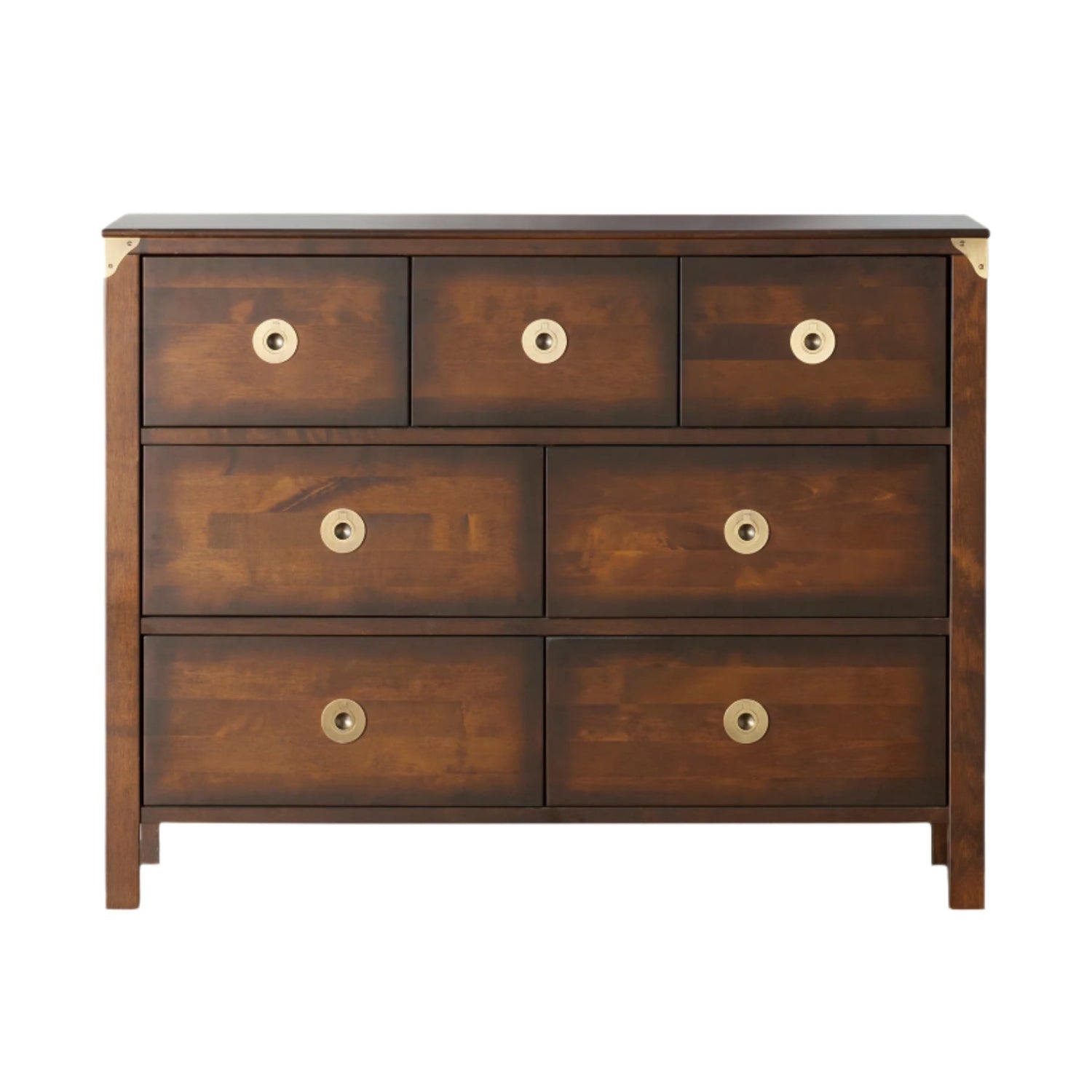 Laura Ashley 7-Drawer Dark Chestnut Chest of Drawers