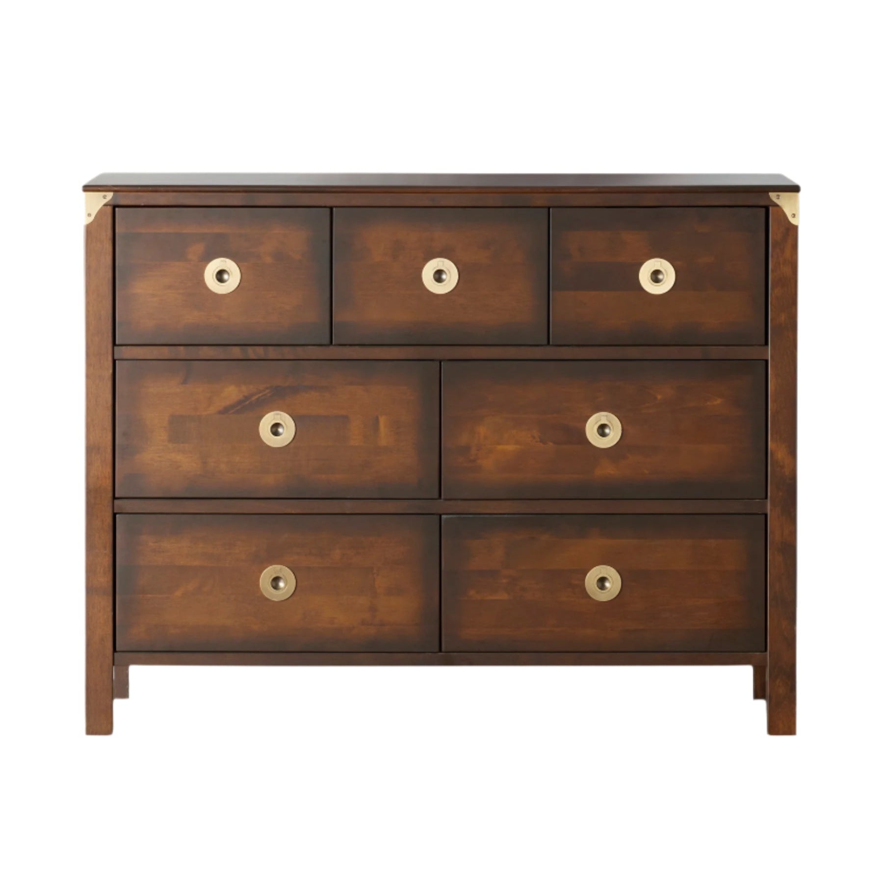 Laura Ashley 7-Drawer Dark Chestnut Chest of Drawers