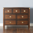 Laura Ashley 7-Drawer Dark Chestnut Chest of Drawers