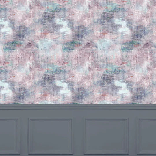 VOYAGE MAISON Monet 1.4m Wide Width Wallpaper, Amethyst