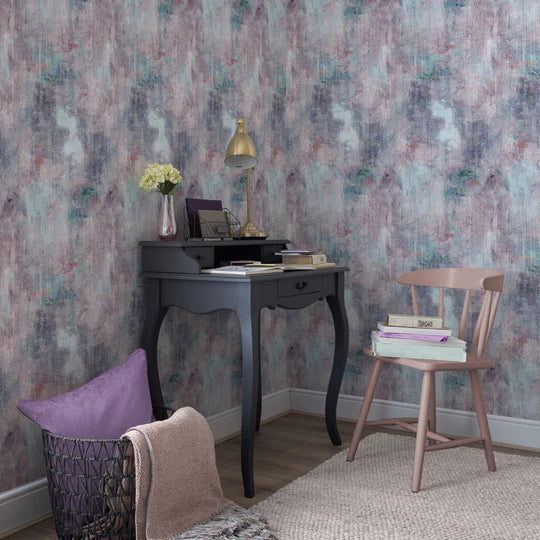 VOYAGE MAISON Monet 1.4m Wide Width Wallpaper, Amethyst