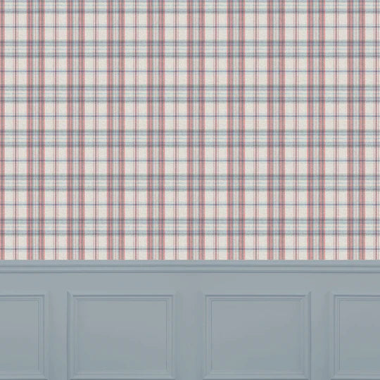 VOYAGE MAISON Nairna 1.4m Wide Width Wallpaper, Skyhaze