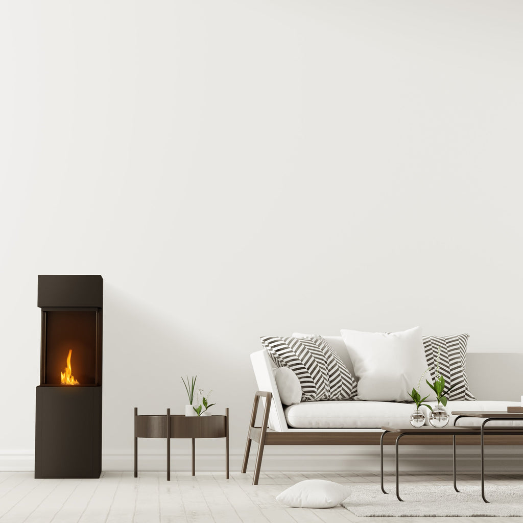 PLANIKA Arcticon | Automatic Bioethanol Net Zero Indoor Fireplace | BEV® Technology | Black 