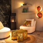 PLANIKA Arcticon | Automatic Bioethanol Net Zero Indoor Fireplace | BEV® Technology | Black 
