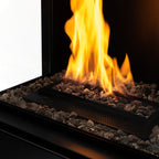 PLANIKA Arcticon | Automatic Bioethanol Net Zero Indoor Fireplace | BEV® Technology | Black 