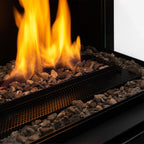 PLANIKA Arcticon | Automatic Bioethanol Net Zero Indoor Fireplace | BEV® Technology | Black 