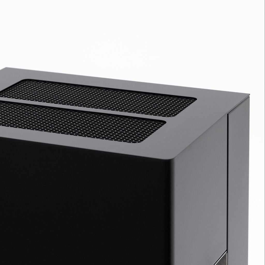 PLANIKA Arcticon | Automatic Bioethanol Net Zero Indoor Fireplace | BEV® Technology | Black 