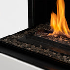 PLANIKA Arcticon | Automatic Bioethanol Net Zero Indoor Fireplace | BEV® Technology | Remote Controlled |White