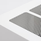 PLANIKA Arcticon | Automatic Bioethanol Net Zero Indoor Fireplace | BEV® Technology | Remote Controlled |White
