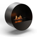 PLANIKA Bubble | Automatic Bioethanol Net Zero Wall & Freestanding Fire | BEV® Technology | Remote Controlled | Black