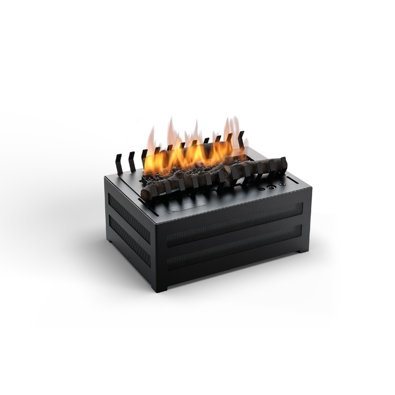 PLANIKA Senso | Automatic Bioethanol Net Zero Basket | BEV® Technology | Remote Controlled | Black