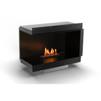 PLANIKA Senso | Automatic Bioethanol Net Zero Fireplace | BEV® Technology | Remote Controlled | Black