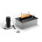 PLANIKA Senso | Automatic Bioethanol Net Zero Indoor Burner | BEV® Technology | Remote Controlled |Black