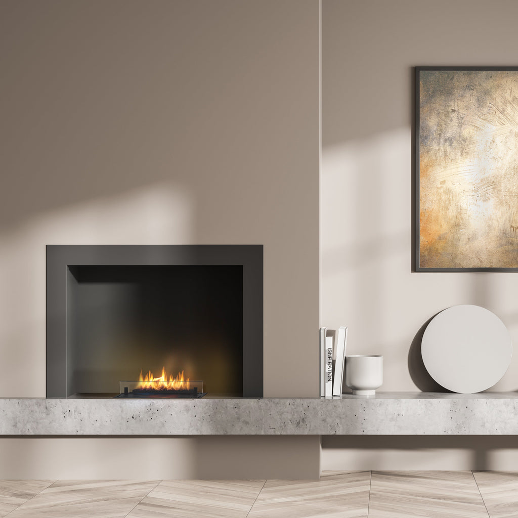 PLANIKA Senso | Automatic Bioethanol Net Zero Indoor Burner | BEV® Technology | Remote Controlled |Black