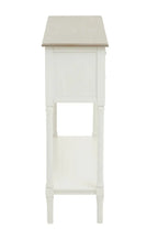 REGINA STUDIO Antoinette Ivory 4-Drawer Console Table in 100% Pine Wood, 113 x 32 x 90 cm