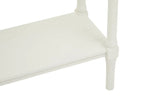 REGINA STUDIO Antoinette Ivory 4-Drawer Console Table in 100% Pine Wood, 113 x 32 x 90 cm