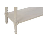 REGINA STUDIO Antoinette Vintage Grey 3-Drawer Console Table in Pine Wood, 106 x 81 x 36 cm