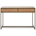 REGINA STUDIO Artiste Brown Minimalist Computer Desk 1