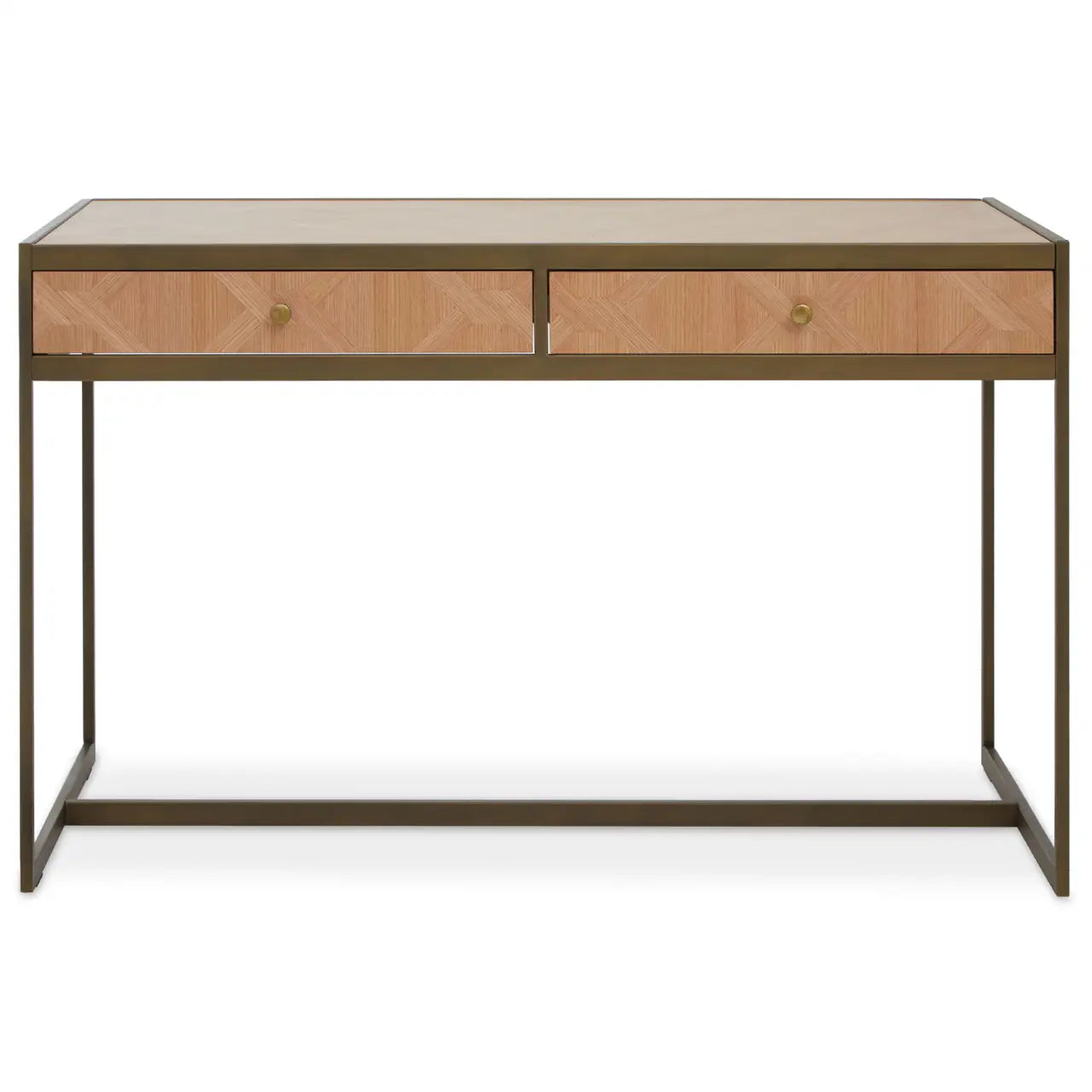 REGINA STUDIO Artiste Brown Minimalist Computer Desk 1