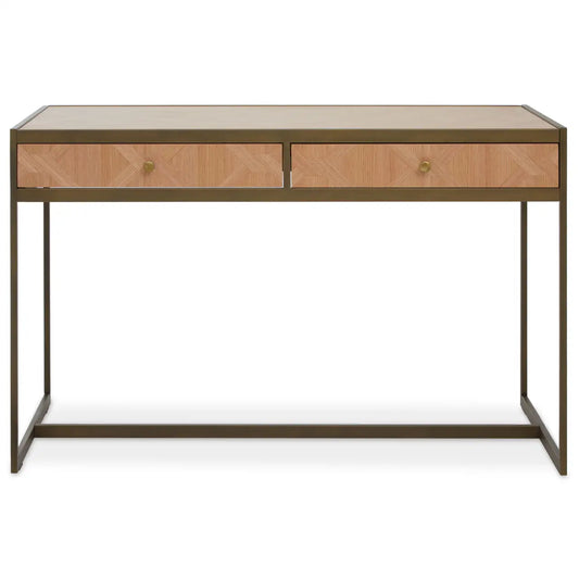 REGINA STUDIO Artiste Brown Minimalist Computer Desk 1