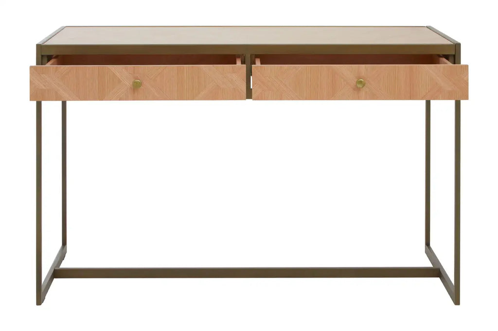 REGINA STUDIO Artiste Brown Minimalist Computer Desk 2