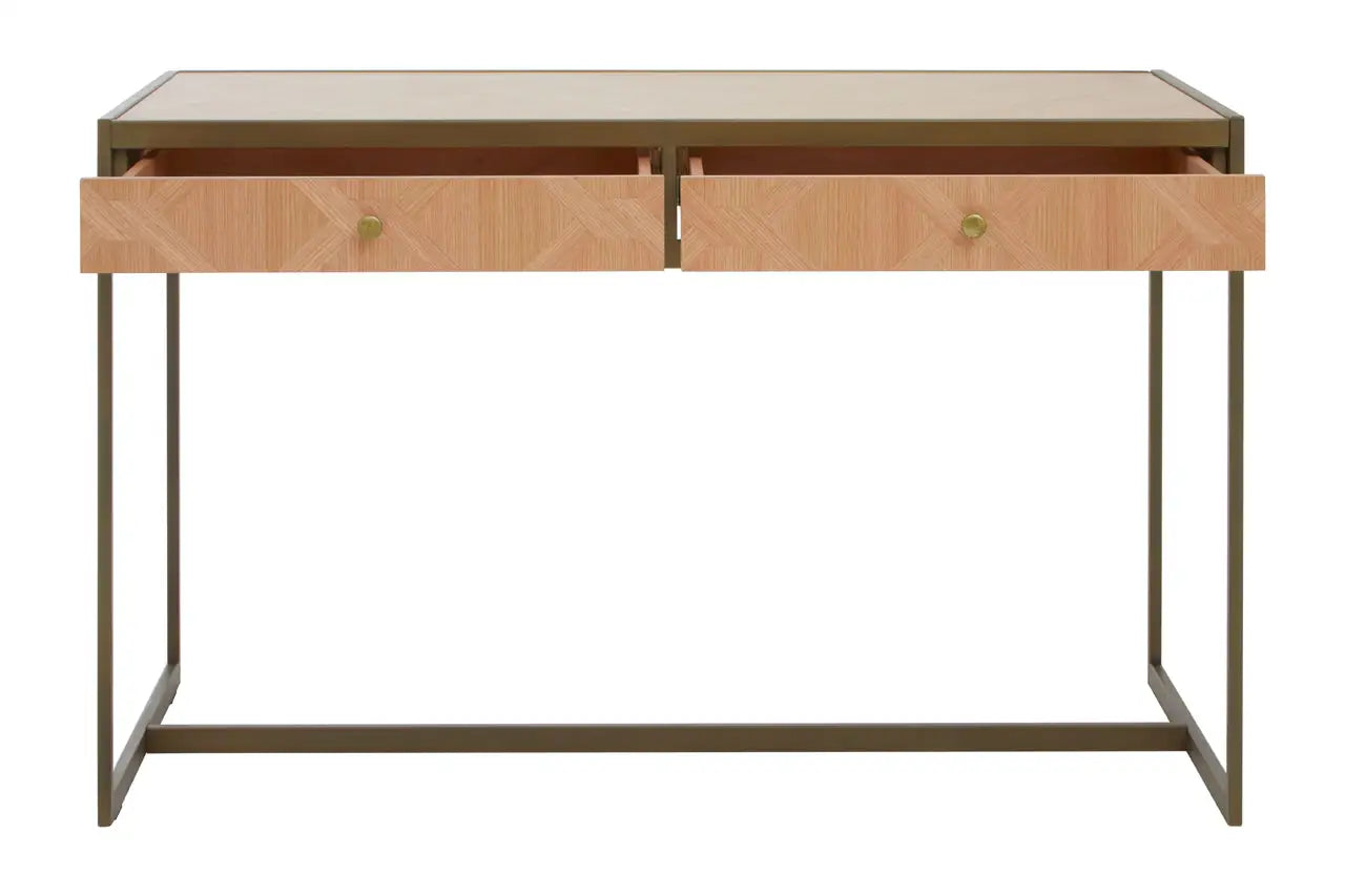 REGINA STUDIO Artiste Brown Minimalist Computer Desk 2