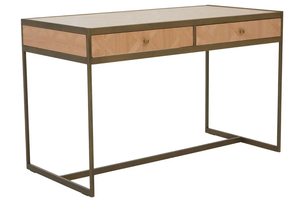 REGINA STUDIO Artiste Brown Minimalist Computer Desk 3