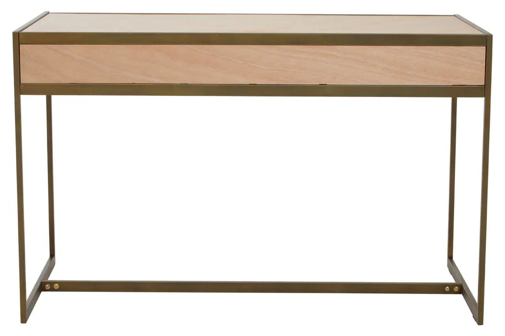 REGINA STUDIO Artiste Brown Minimalist Computer Desk 5