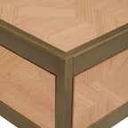 REGINA STUDIO Artiste Brown Minimalist Computer Desk 9