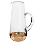 REGINA STUDIO Delilah | Hand-Blown Glass Pitcher | Gold