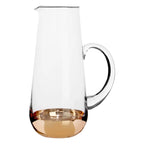 REGINA STUDIO Delilah | Hand-Blown Glass Pitcher | Gold