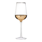 REGINA STUDIO Delilah | Hand-Blown Wine Glasses | Gold | Set of 4