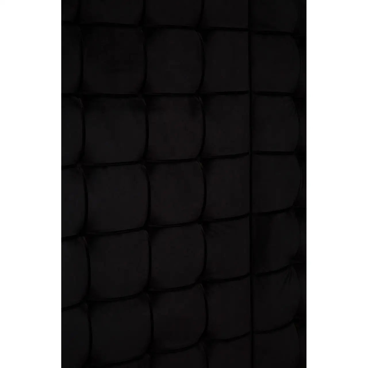 REGINA STUDIO Hollywood Black Velvet KING SIZE Four Poster Statement Bed