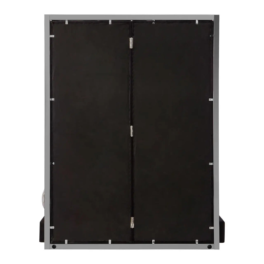 REGINA STUDIO Hollywood Black Velvet KING SIZE Four Poster Statement Bed