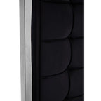 REGINA STUDIO Hollywood Black Velvet KING SIZE Four Poster Statement Bed