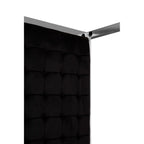 REGINA STUDIO Hollywood Black Velvet KING SIZE Four Poster Statement Bed