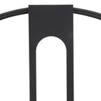 REGINA STUDIO Kitty Black Dual Ring Statement Wall Clock, Ø 107 cm