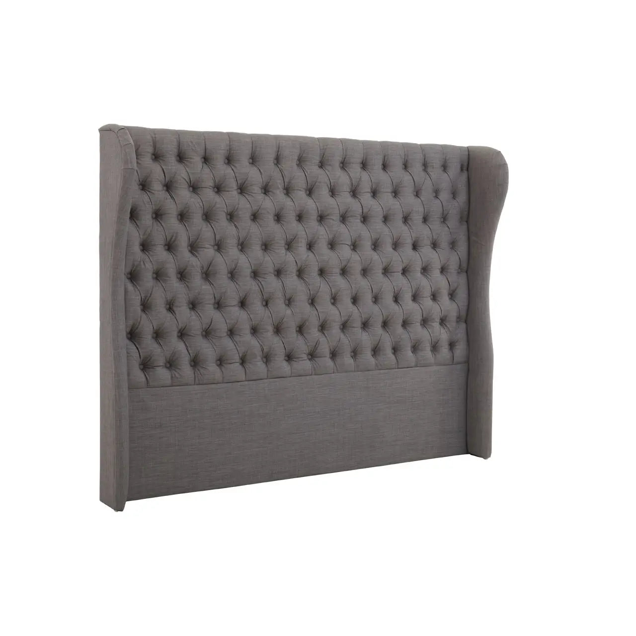 REGINA STUDIO Louis Grey Tufted KING SIZE Headboard