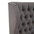 REGINA STUDIO Louis Grey Tufted KING SIZE Headboard
