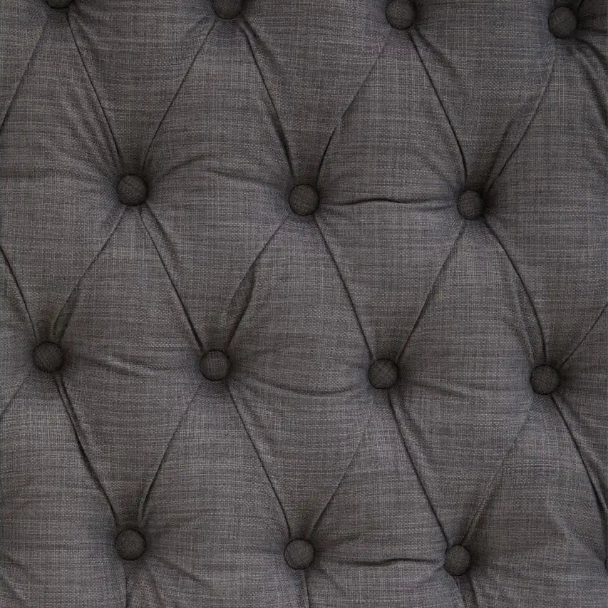 REGINA STUDIO Louis Grey Tufted KING SIZE Headboard
