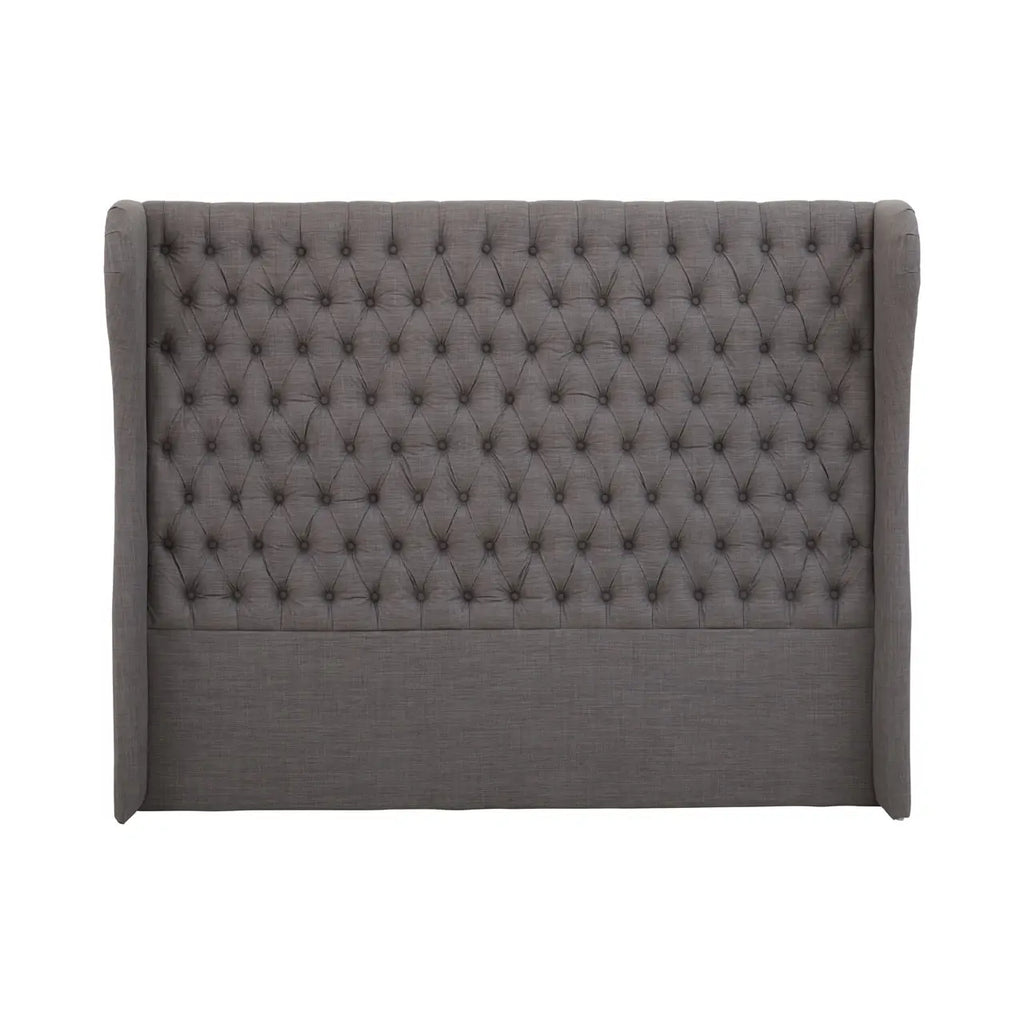 REGINA STUDIO Louis Grey Tufted KING SIZE Headboard
