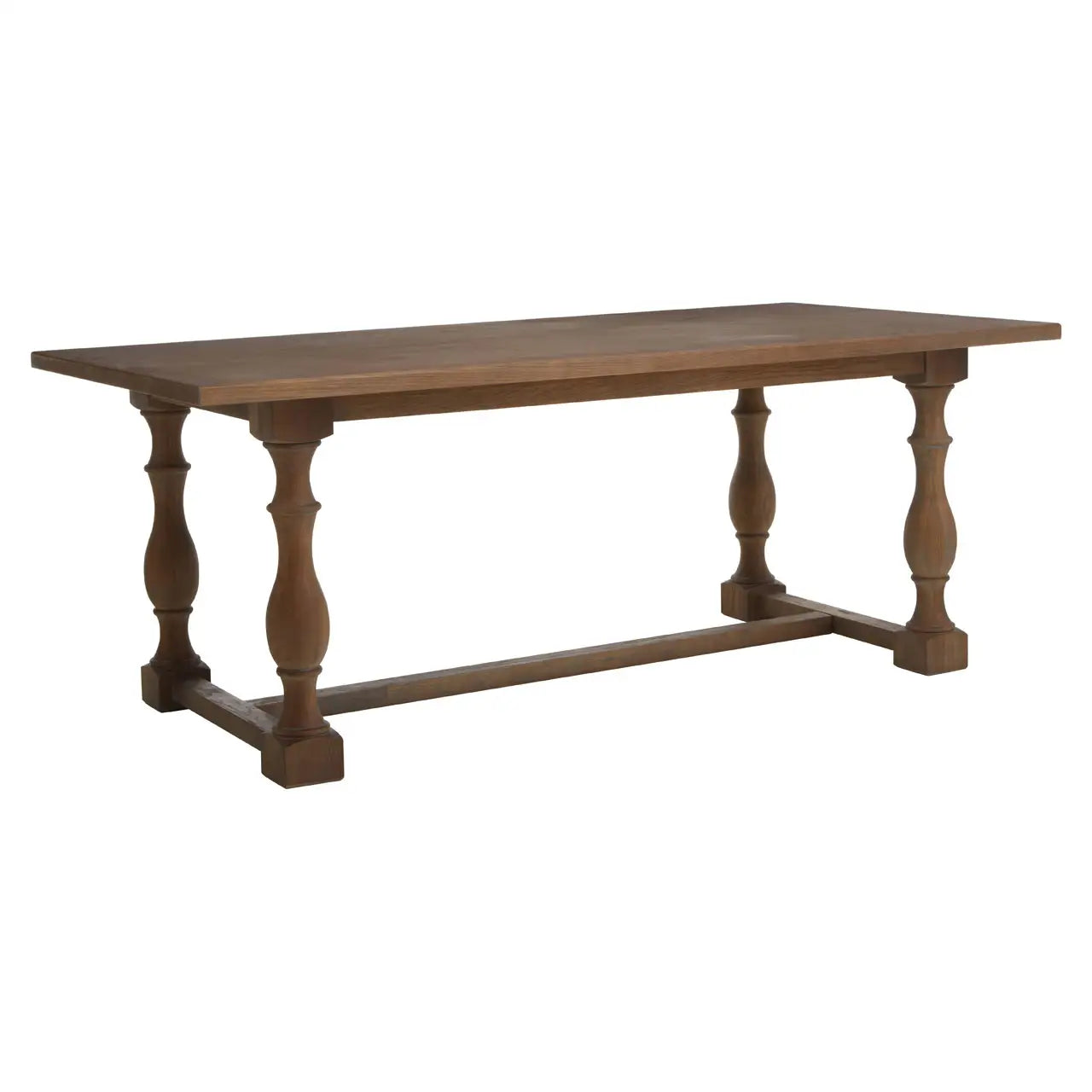 REGINA STUDIO Louis Rectangular Dining Table in Solid Oak