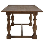 REGINA STUDIO Louis Rectangular Dining Table in Solid Oak