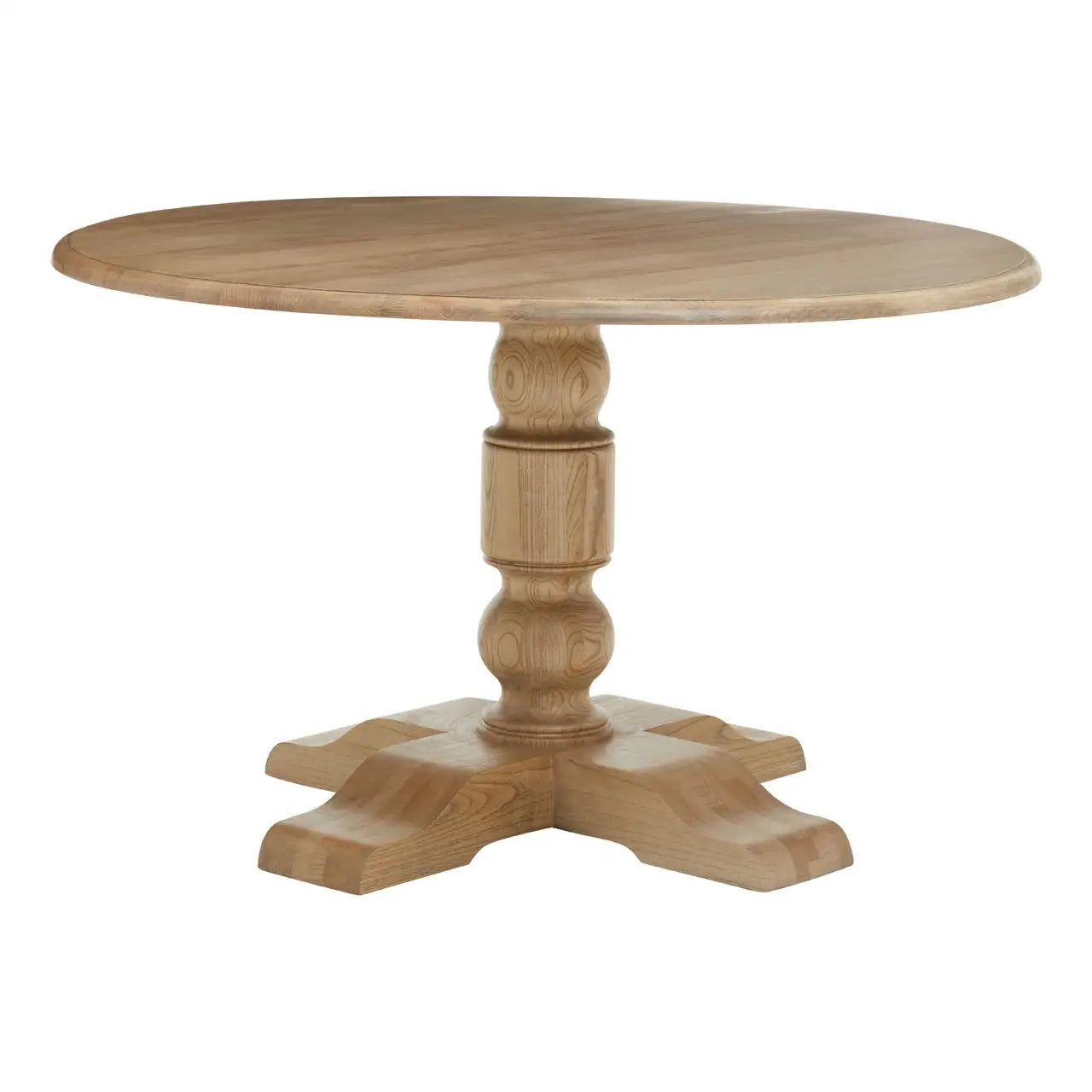 REGINA STUDIO Louis Round Dining Table in Solid Light Oak