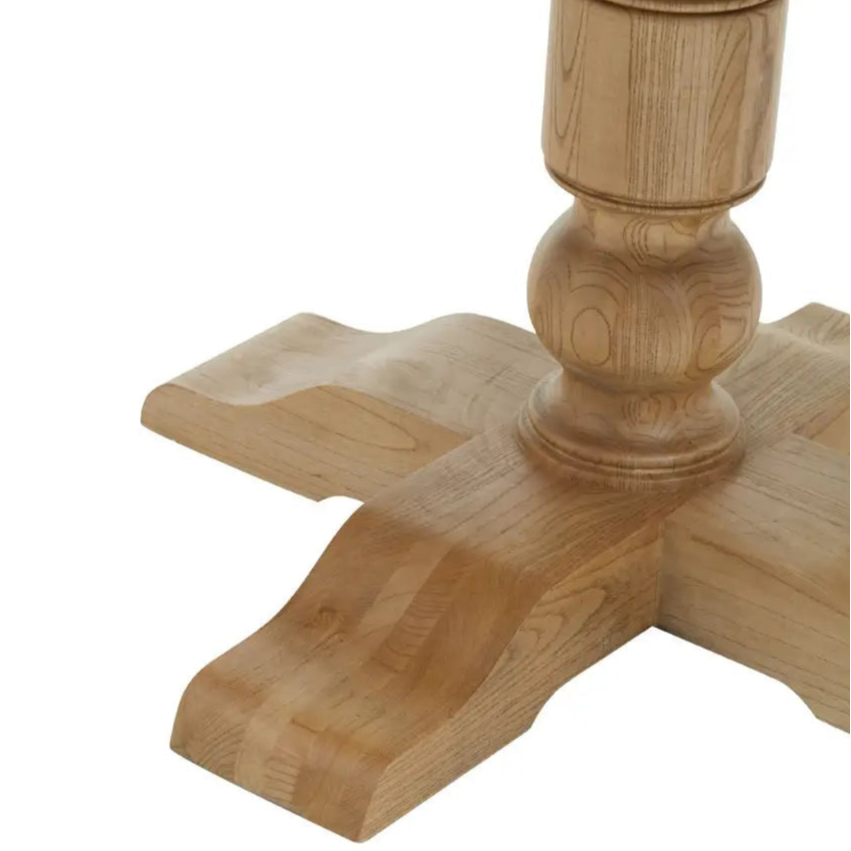 REGINA STUDIO Louis Round Dining Table in Solid Light Oak