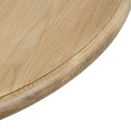 REGINA STUDIO Louis Round Dining Table in Solid Light Oak