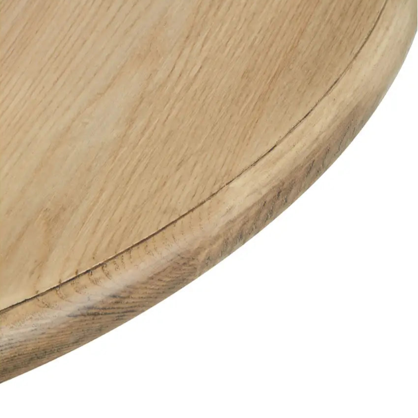 REGINA STUDIO Louis Round Dining Table in Solid Light Oak